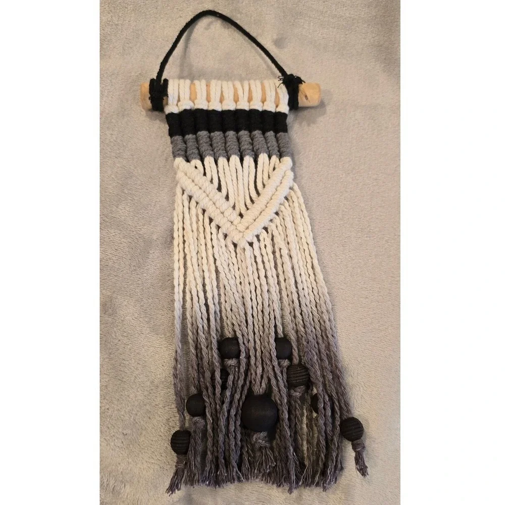 Macrame Wall Hanging Decor Art Handmade Woven Tapestry Small